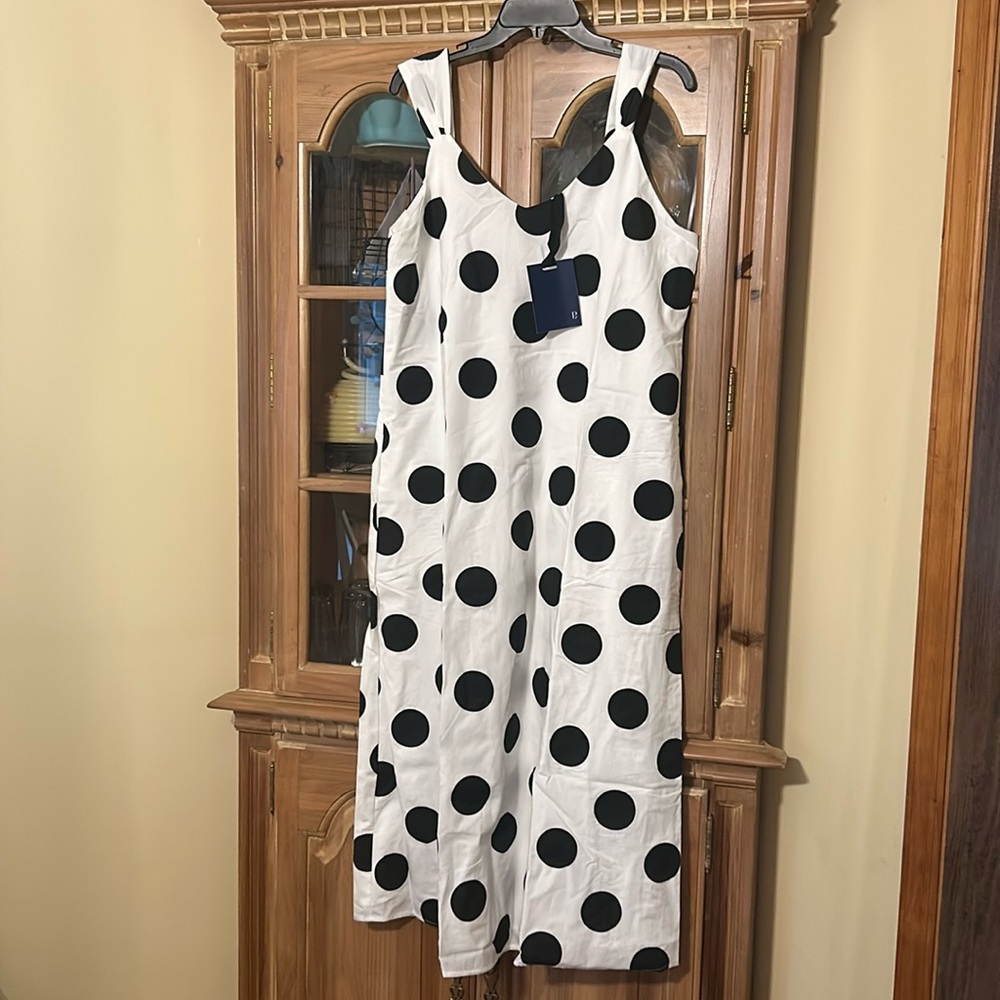 White Polka Dot Conrad Dress
POMANDER PLACE - Picture 6 of 8